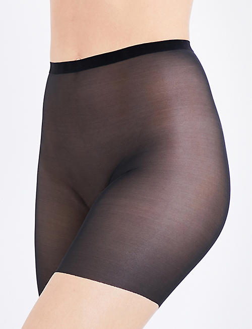 WOLFORD: Tulle control shorts