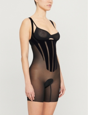 WOLFORD 70th anniversary stretch woven body Selfridges