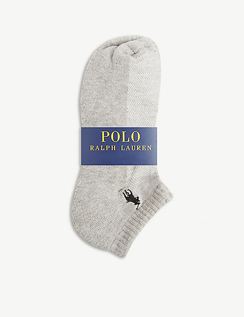 POLO RALPH LAUREN: Logo cushioned sole socks set of six