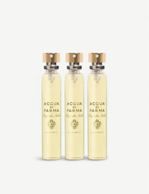 Acqua Di Parma Magnolia Nobile Leather Purse Spray Refill 3xml Selfridges Com