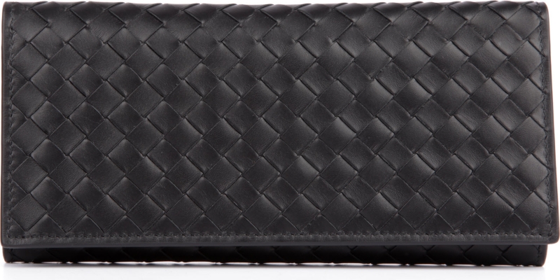 BOTTEGA VENETA   Intrecciato leather wallet