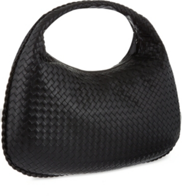 BOTTEGA VENETA Intrecciato leather medium hobo bag