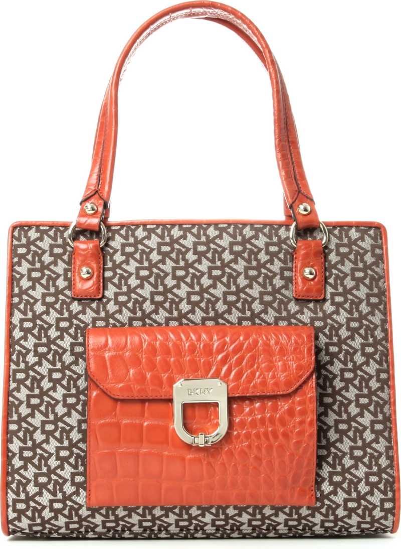 DKNY Town & Country Croco shopper