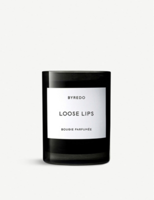 Byredo Loose Lips Scented Candle, 240g In Colorless