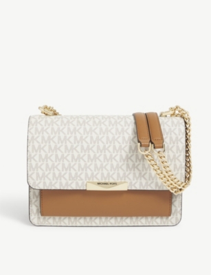 MICHAEL MICHAEL KORS: Jade large leather shoulder bag