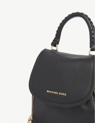 MICHAEL MICHAEL KORS VIV LEATHER BACKPACK