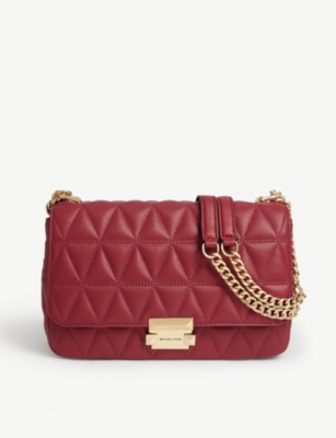 michael kors sloan large quilted shoulder bag