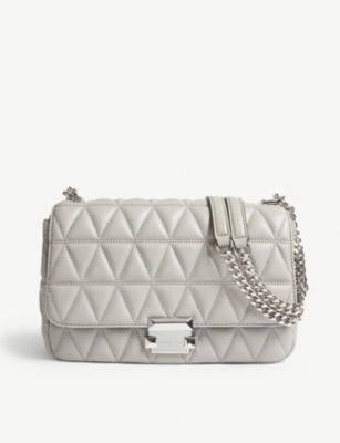 MICHAEL MICHAEL KORS: Sloan large quilted shoulder bag