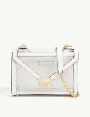 michael kors see through purse