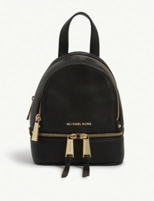 michael kors rhea mini black