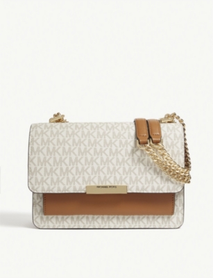 MICHAEL MICHAEL KORS Jade leather shoulder bag