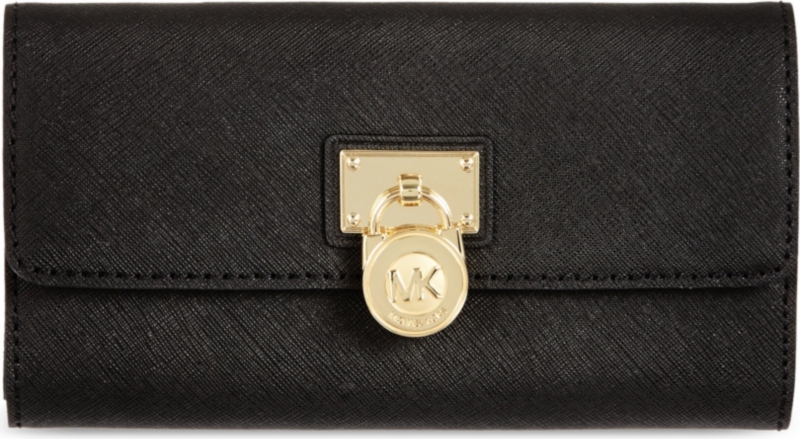 MICHAEL KORS   Hamilton saffiano leather wallet