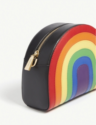 michael kors black rainbow purse