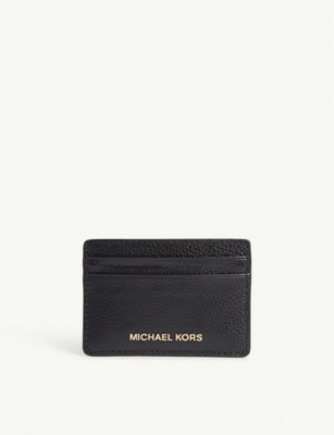 MICHAEL MICHAEL KORS - Jet Set leather card holder 