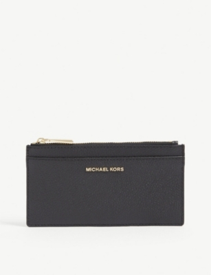 MICHAEL MICHAEL KORS - Jet Set leather card case 