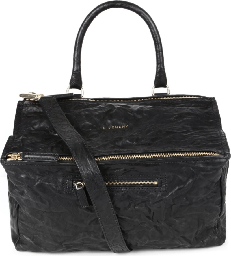 GIVENCHY Pandora large washed leather across–body bag