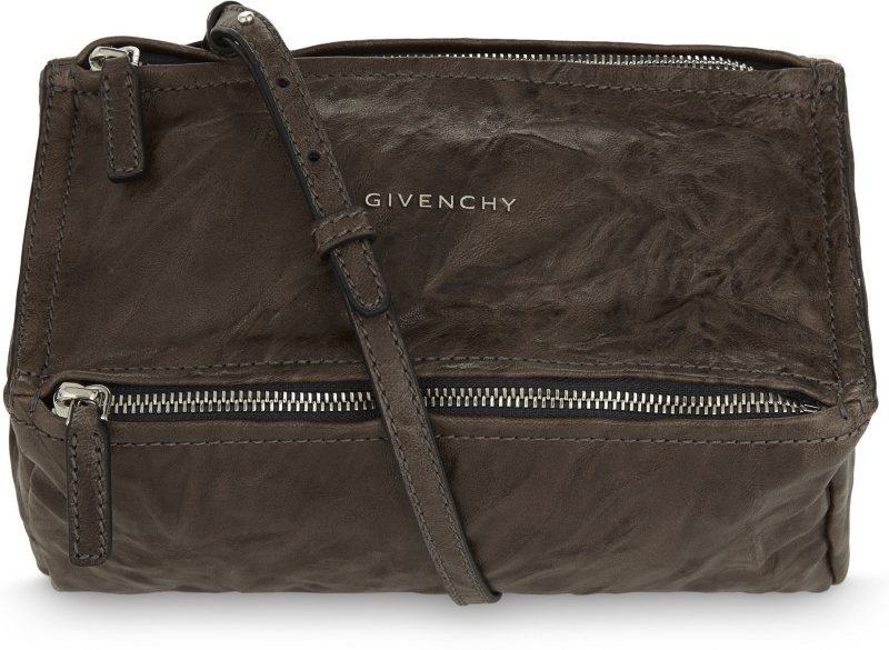 GIVENCHY   Pandora mini washed leather satchel