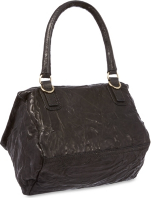 GIVENCHY Pandora Small Washed Leather Satchel