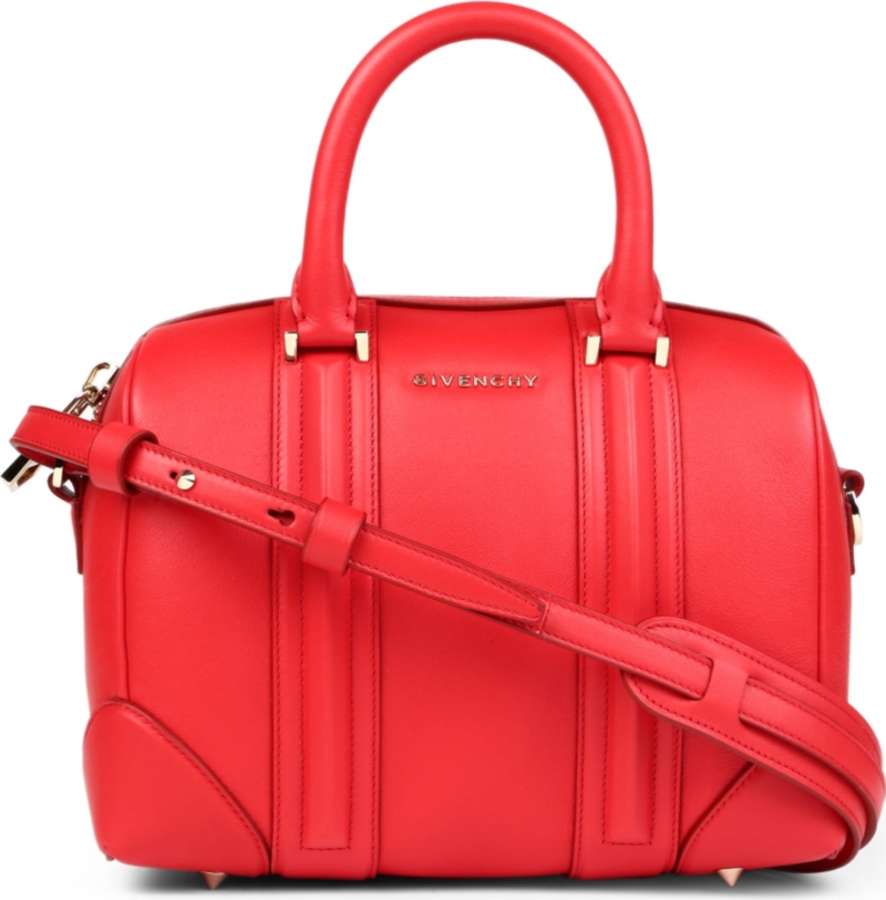 GIVENCHY   Lucrezia Sandy small leather bowling bag