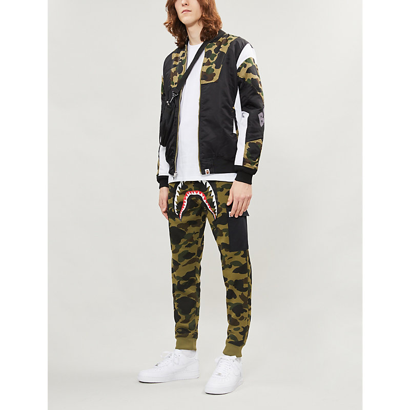 【メーカー直送】 【A BATHING JACKET PADDED BLOCK APE】COLOR - ブルゾン
