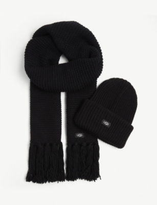 ugg winter hat and scarf