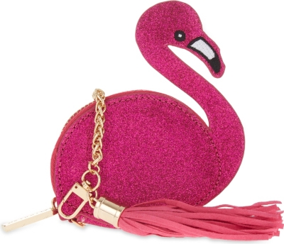 SKINNY DIP   Flamingo coin purse