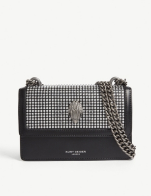 kurt geiger black purse