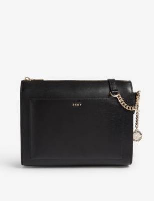 DKNY - Bryant saffiano leather cross-body bag