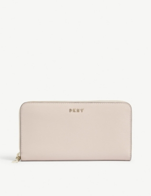 DKNY Bryant textured leather zip around wallet Selfridges