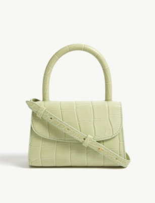 mini croc tote bag