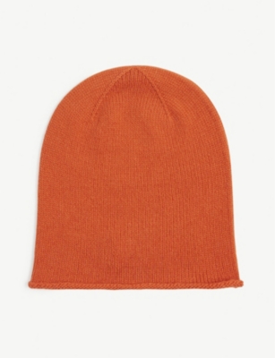 Johnstons Cashmere Beanie In Lava