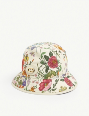 linen gucci hat