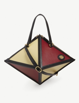 geometric handbag