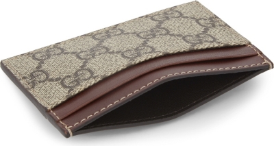 GUCCI GG SUPREME CARD HOLDER