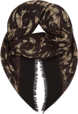 gucci arabesque scarf