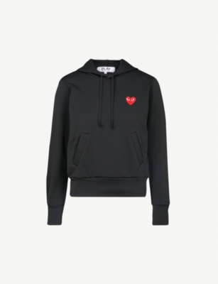 COMME DES GARCONS PLAY - Logo Cotton Hoodie