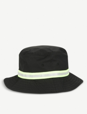 stussy reflective tape bucket hat
