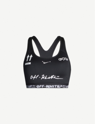 off white brand sports bra