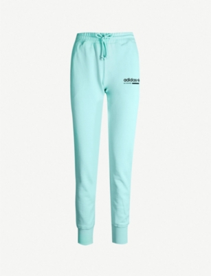 adidas originals green tracksuit bottoms