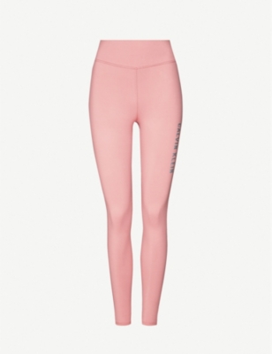 pink calvin klein leggings