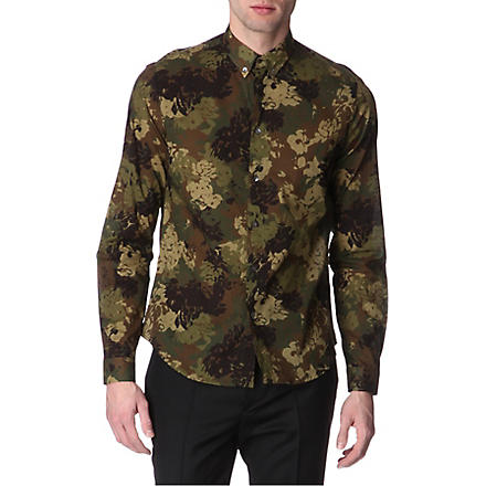 Camouflage-print shirt - MCQ Alexander McQueen - Telegraph