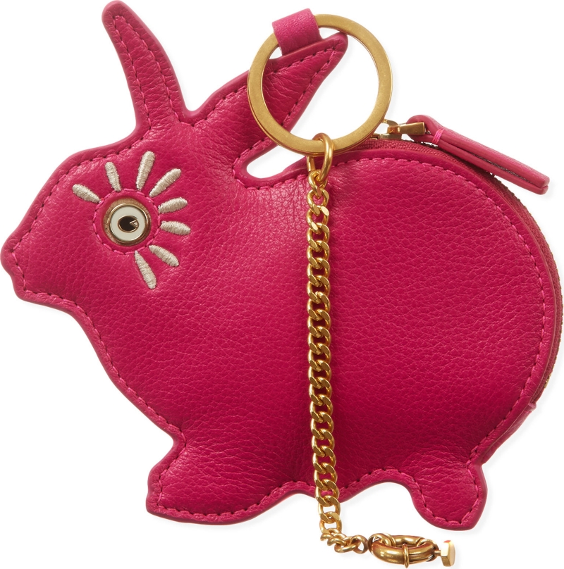 MARC BY MARC JACOBS   Rabbit leather coin purse