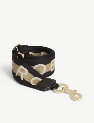 marc jacobs logo webbing strap