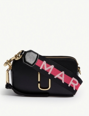 MARC JACOBS - Snapshot leather cross-body bag | Selfridges.com