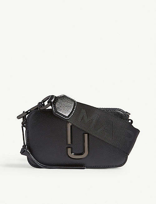 MARC JACOBS: Snapshot leather cross-body bag