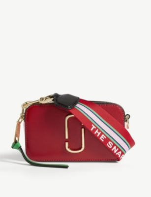MARC JACOBS Snapshot leather crossbody bag