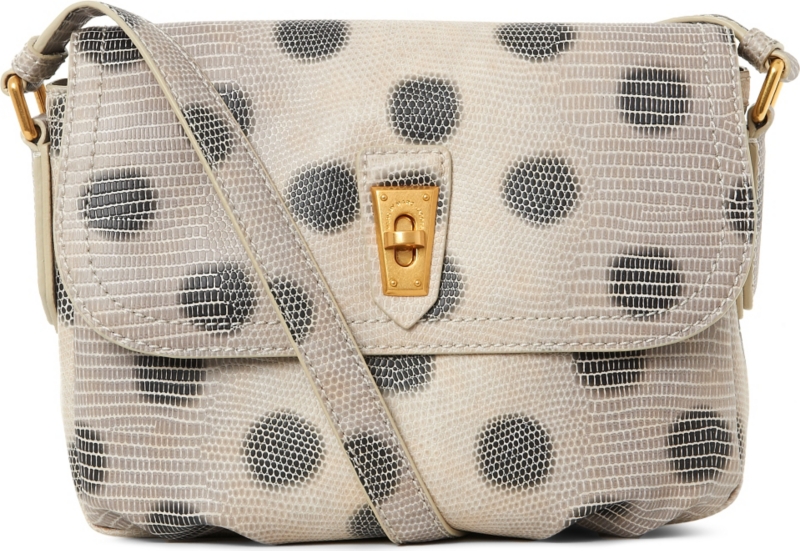 MARC BY MARC JACOBS Embossed Lizzie Dots across body bag