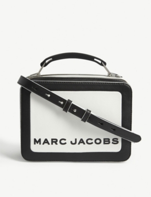 Marc jacobs box discount bag black and white