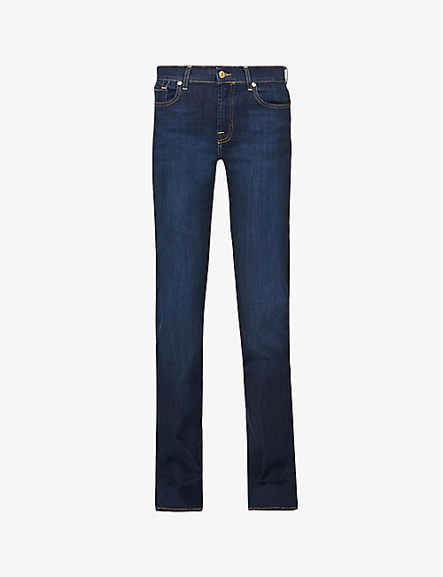 7 FOR ALL MANKIND: Bair bootcut mid-rise jeans