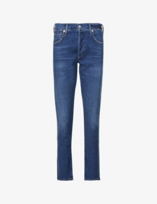 Selfridges & Co Women Clothing Jeans Boyfriend Jeans Emerson straight slim-fit mid-rise boyfriend jeans 